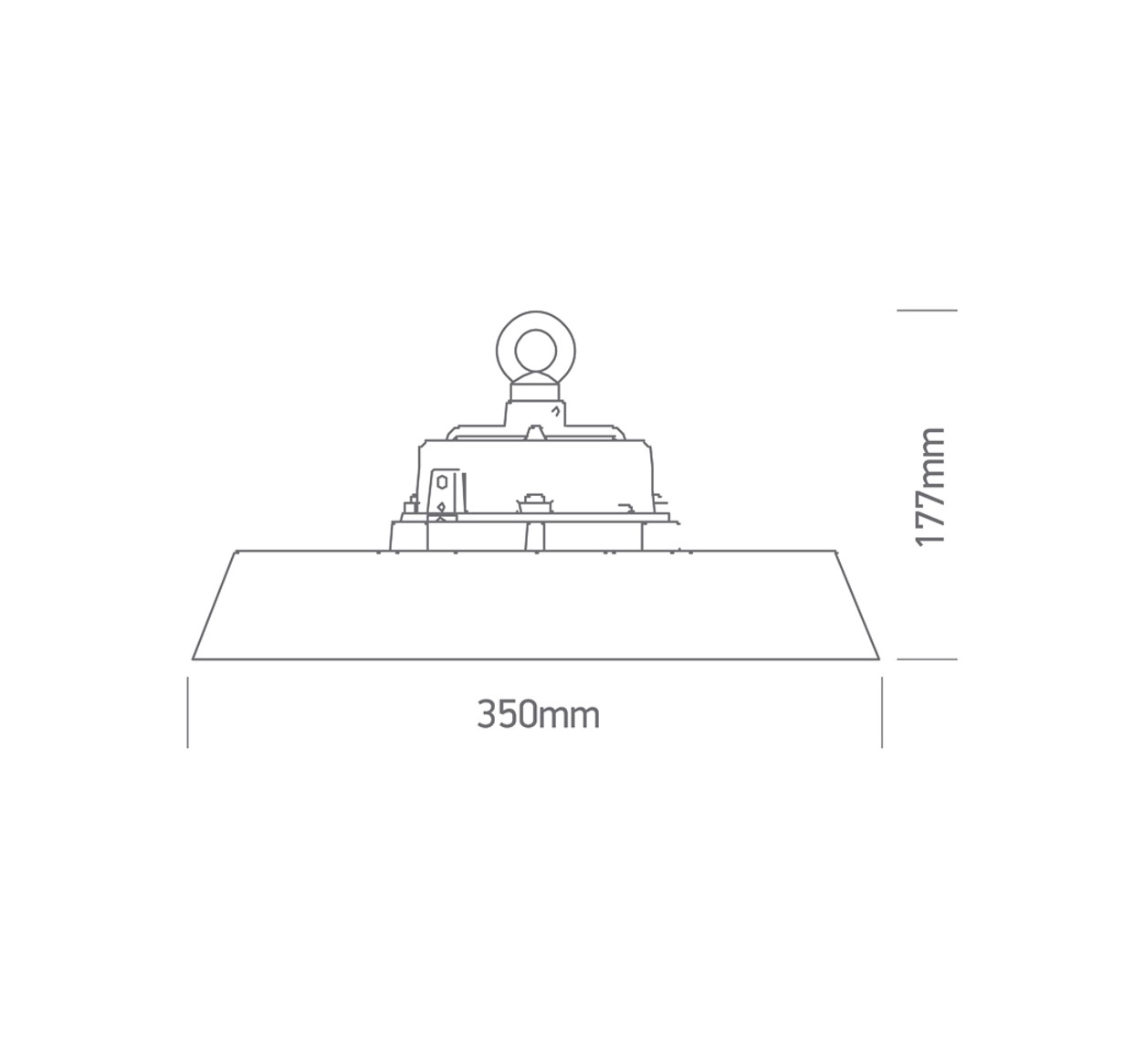 Hallenstrahler LED 120W-200W dimmbar