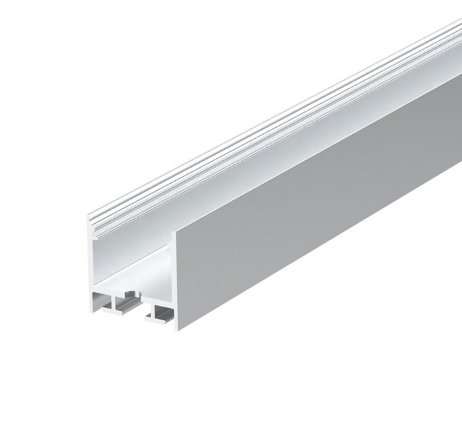 LED Profil 25x25mm inkl. Abd. opal