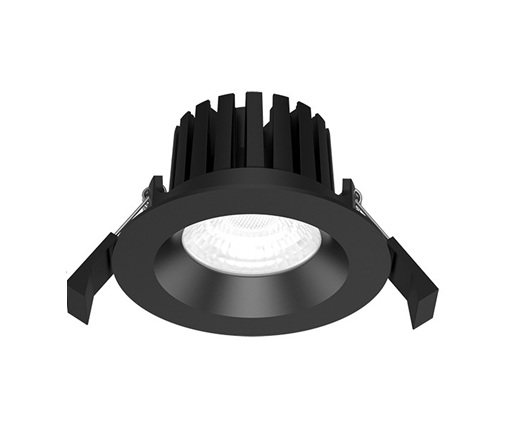 Faretto da incasso a LED nero da incasso IP65