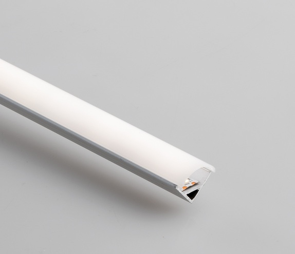 Eckprofil Abdeckung opal rund