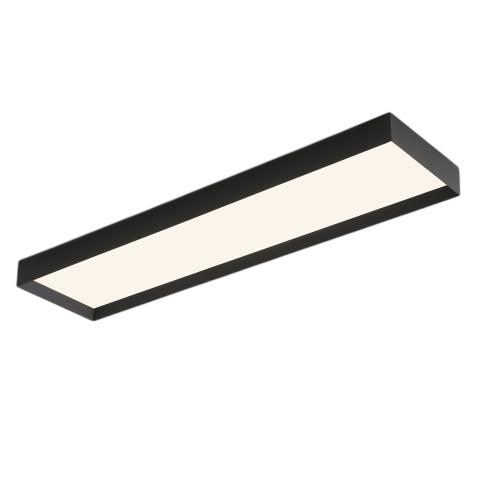 LED Deckenleuchte 120x30 schwarz 3000K