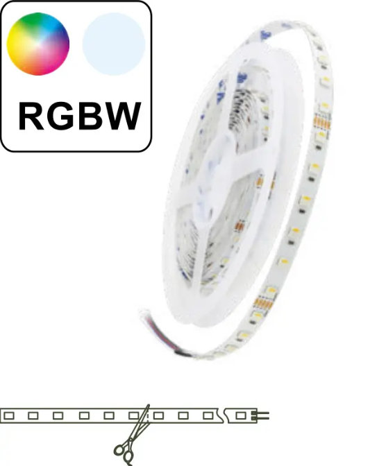 LED Streifen RGB+WW 19,2W IP64 24V