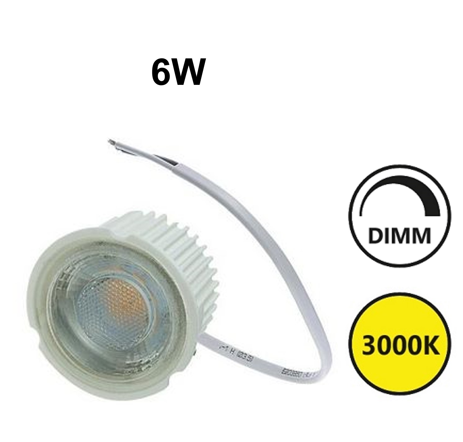 LED Modul 6W 435lm 3000K 36° dimmbar