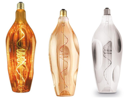 LED E27 Dekor Amber 4W Bottle 2200K dimmbar