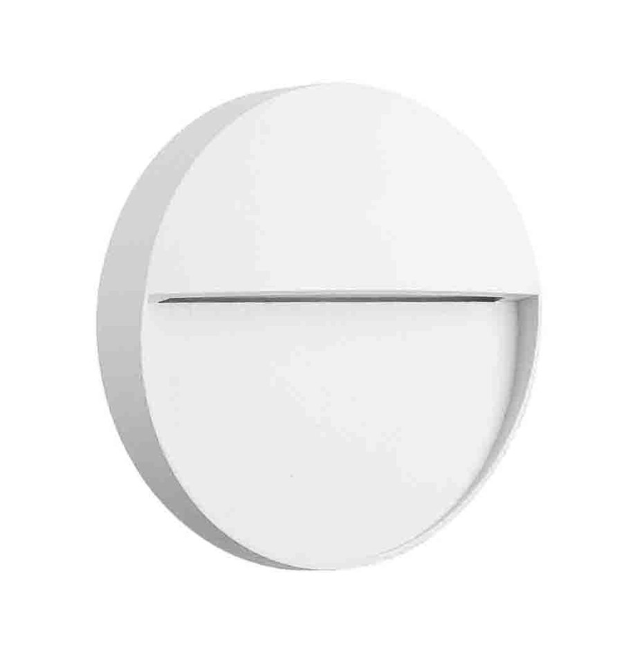 Applique LED Ø10,5cm Bianco