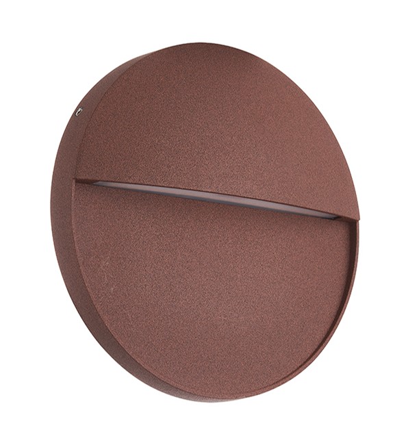 Applique LED Ø16cm Corten