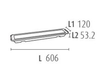 LED Feuchtraumleuchte 40W 4000K 60cm