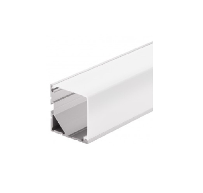 Eckprofil Abdeckung opal eckig