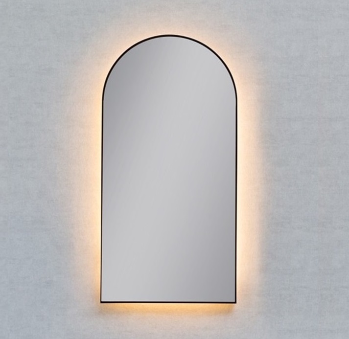 LED Spiegel mit Rahmen - indirekt