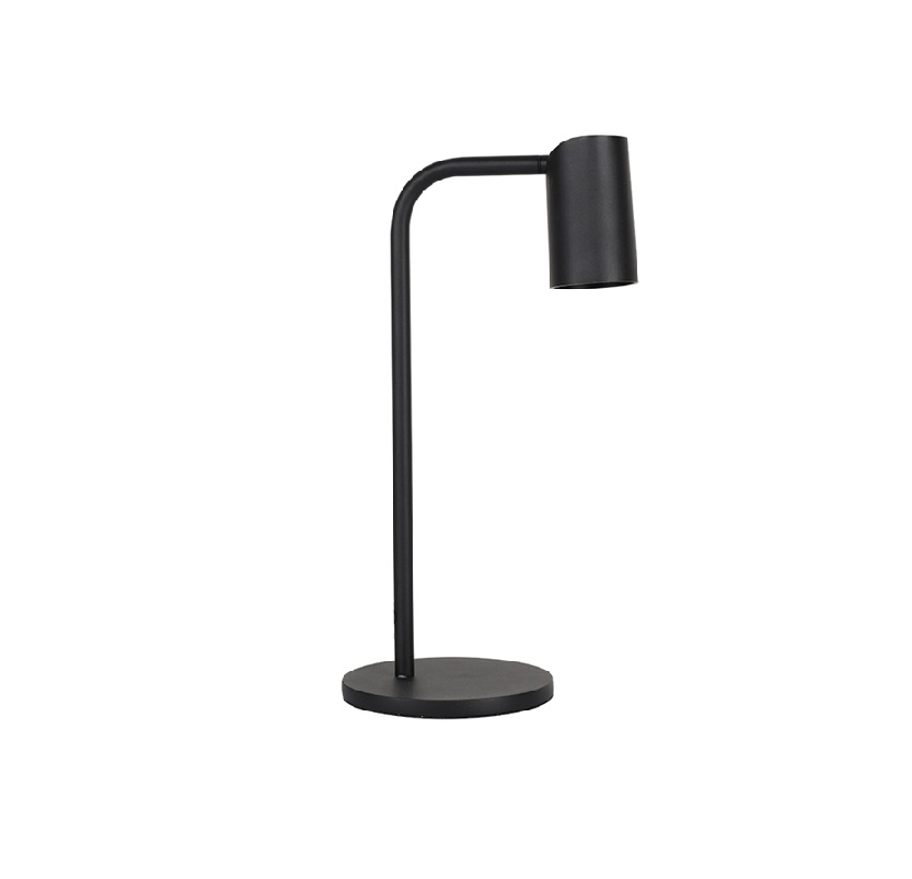 Tischleuchte schwarz 35cm GU10