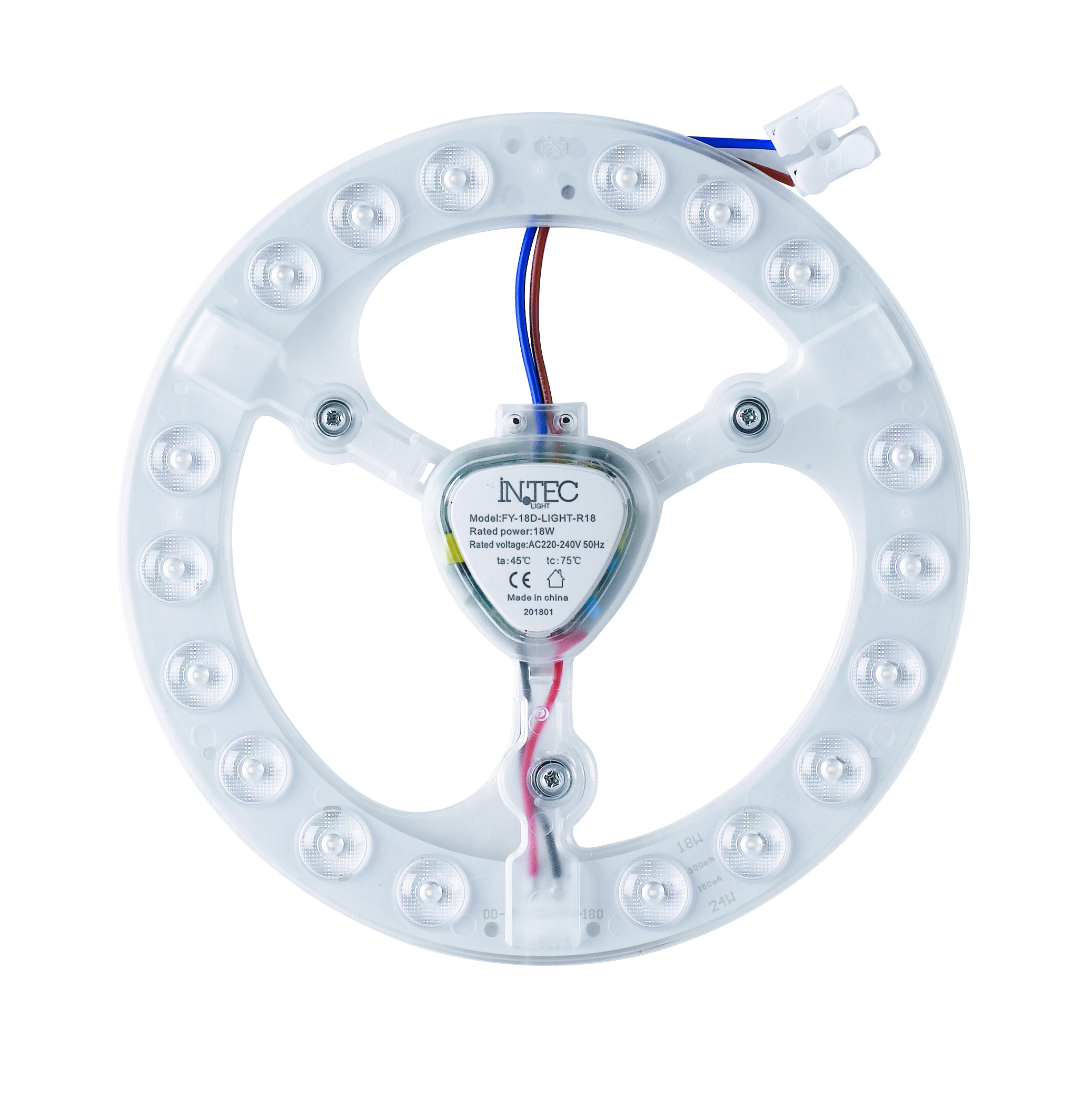 LED-Platine Ø18,5cm 17W CCT