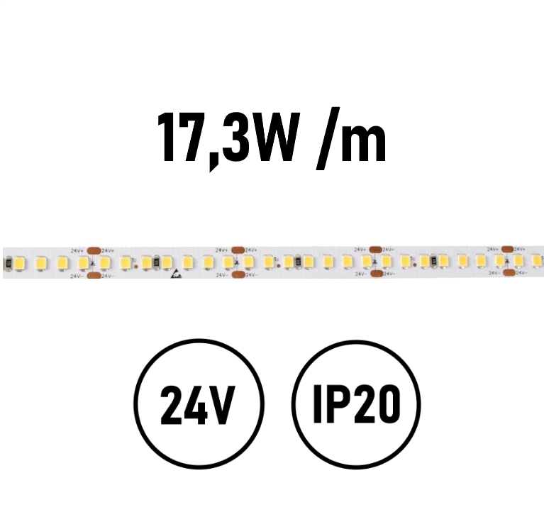 LED Streifen 17,3W IP20 24V