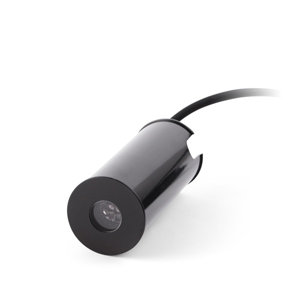 LED Bodeneinbau Ø37mm 2W schwarz